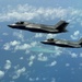 F-35B Lightning IIs fly over Wake Island
