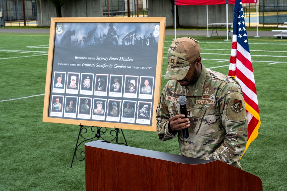 Defenders Remember the Fallen: 35th FW Hosts Police Week Opening Ceremony