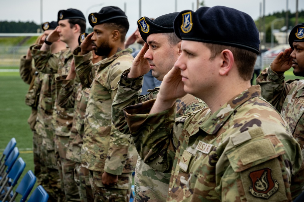 Defenders Remember the Fallen: 35th FW Hosts Police Week Opening Ceremony