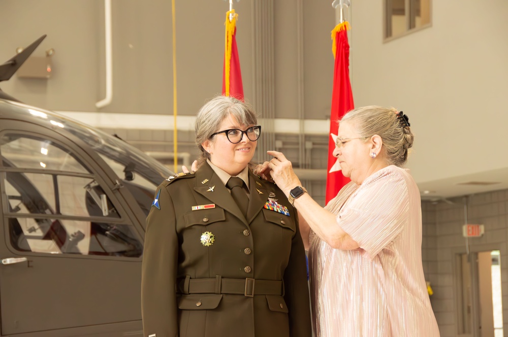 Lt. Col. Bettye Dufour Promotion to Col.