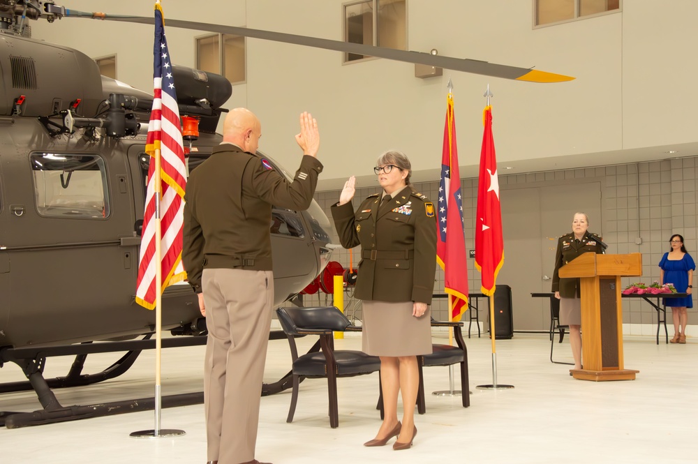 Lt. Col. Bettye Dufour Promotion to Col.