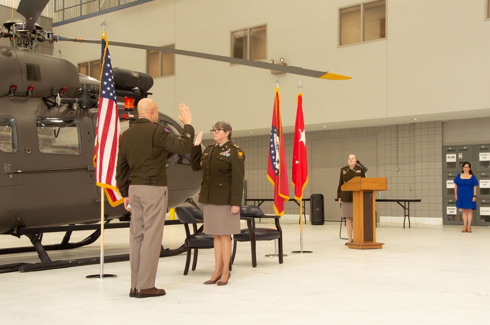 Lt. Col. Bettye Dufour Promotion to Col.