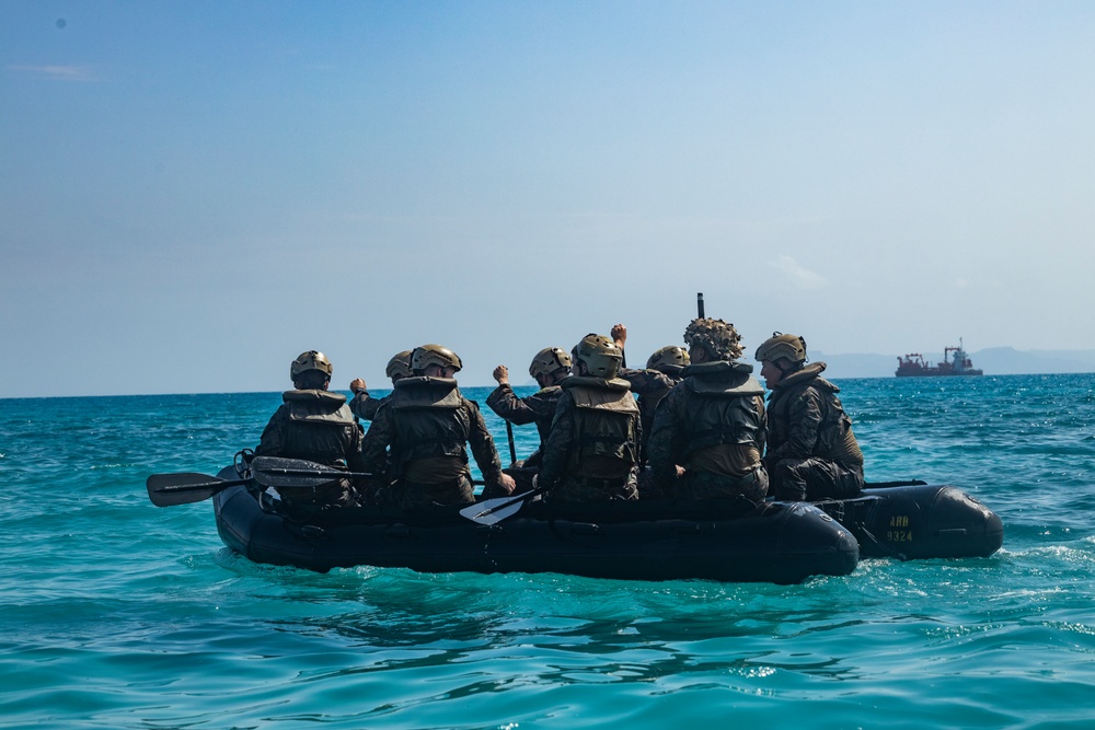 31st MEU Boat Company conducts Small Boat Skills during MEUEX