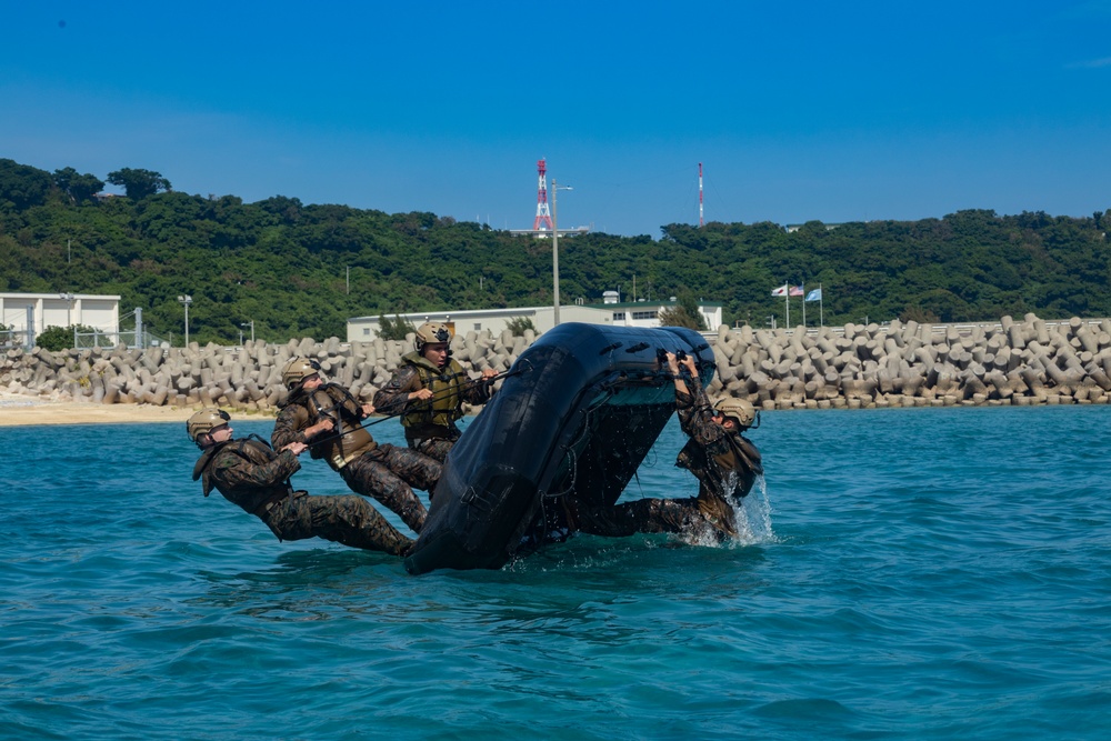 31st MEU Boat Company conducts Small Boat Skills during MEUEX