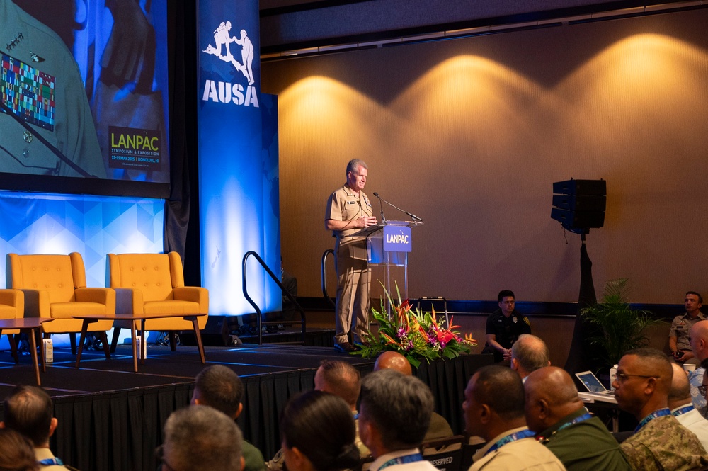 USINDOPACOM Commanders Speaks at AUSA LANPAC