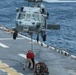 USS Iwo Jima and HSC-26 Conduct Vertical Replenishment Training