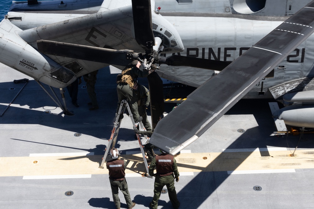 USS Iwo Jima Conducts Flight Operations
