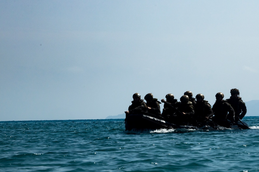 31st MEU Boat Company conducts Small Boat Skills during MEUEX
