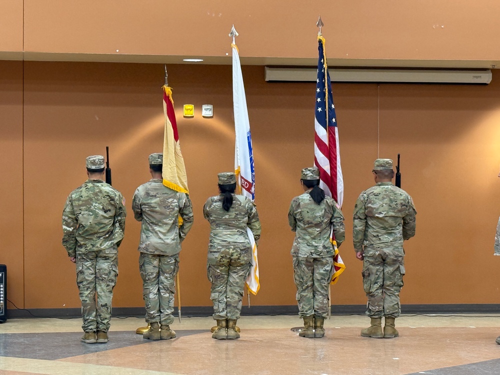 Color Guard at the Ready