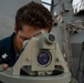 USS Gridley Sailor Uses Alidade