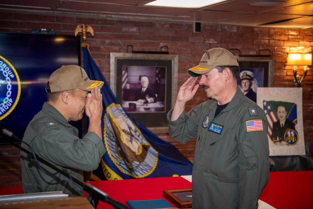 Carrier Strike Group 11 Change of Command