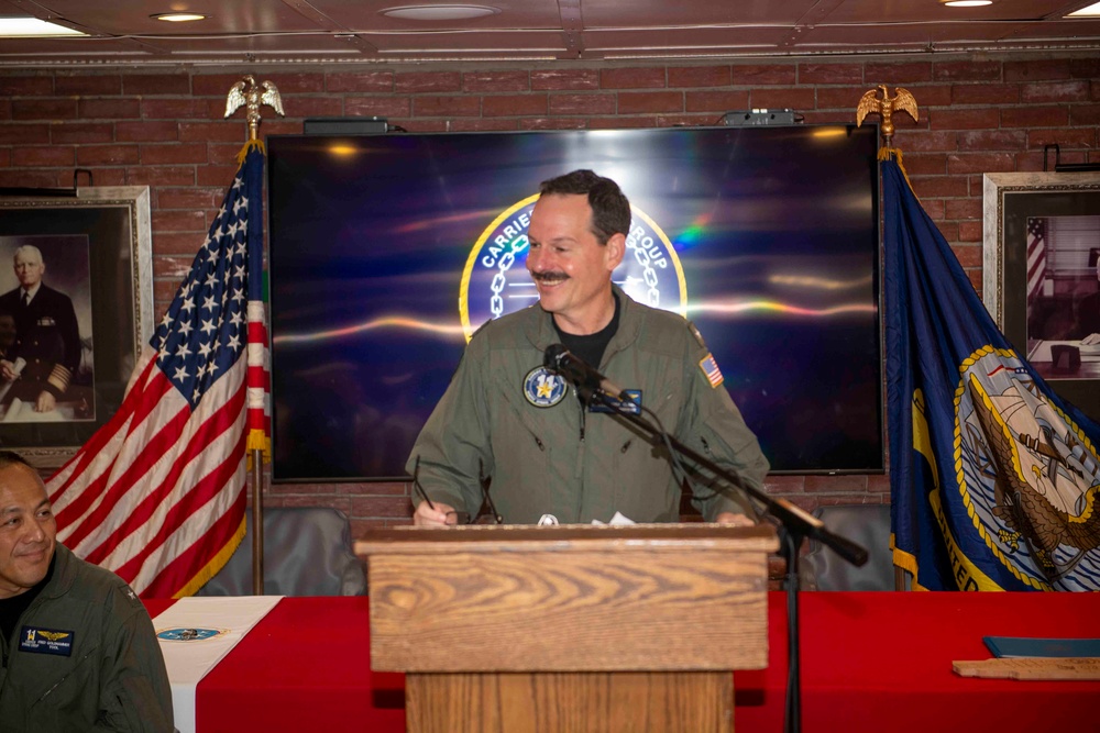 Carrier Strike Group 11 Change of Command