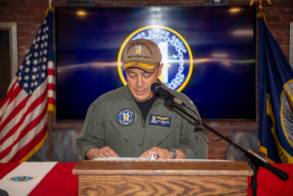 Carrier Strike Group 11 Change of Command