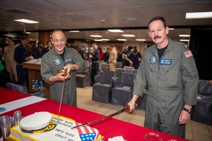 NEWCAST 25APR03: Kyushu Defense Bureau Tour & JMSDF Sasebo District Change of Command