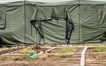 Force Health Protection team visits 512th Field Hospital at Vepriai Rocket Base during DEFENDER 2025 in Lithuania