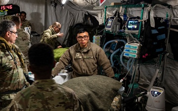 Force Health Protection team visits 512th Field Hospital at Vepriai Rocket Base during DEFENDER 2025 in Lithuania