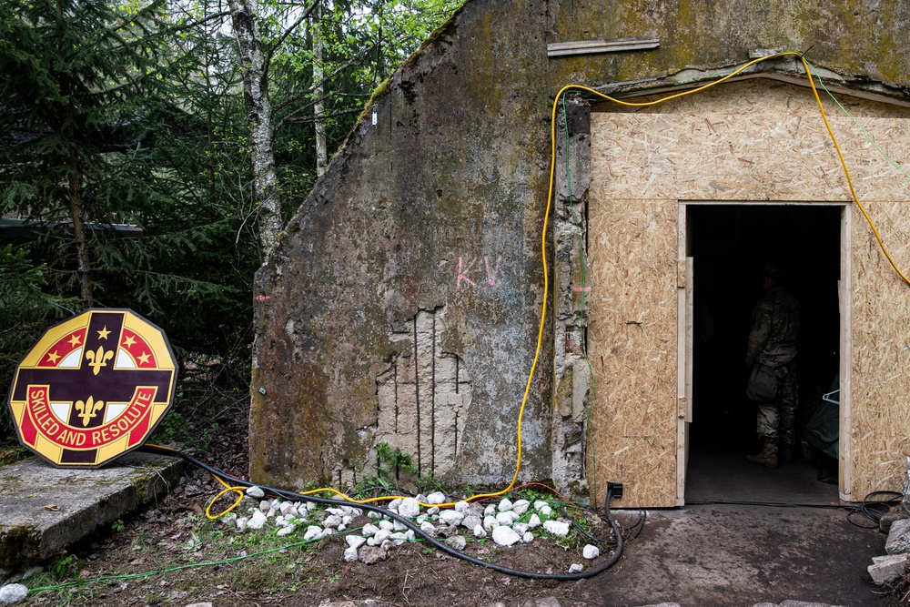 Force Health Protection team visits 512th Field Hospital at Vepriai Rocket Base during DEFENDER 2025 in Lithuania