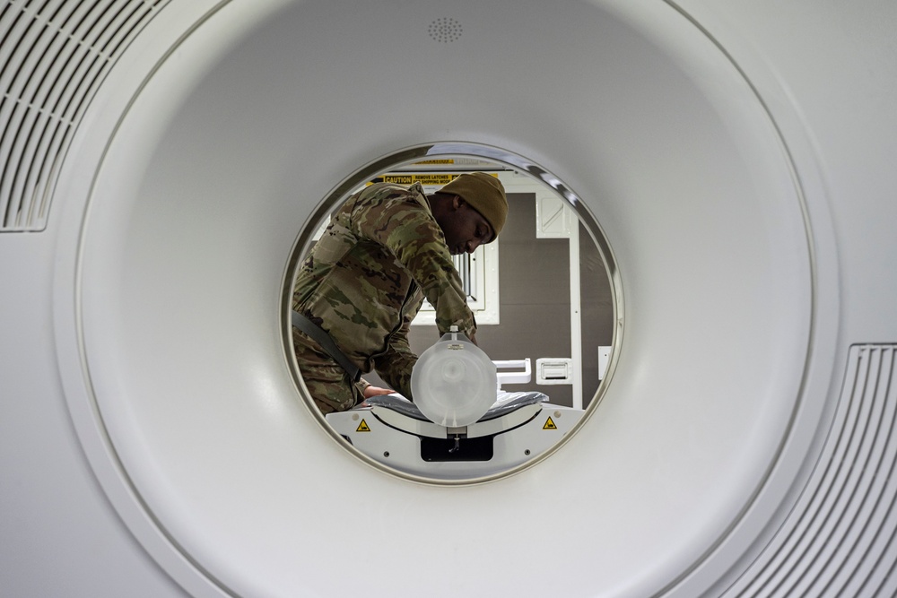 Force Health Protection team visits 512th Field Hospital at Vepriai Rocket Base during DEFENDER 2025 in Lithuania