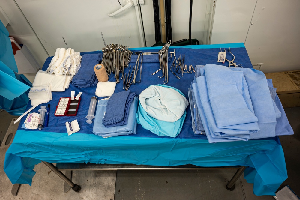 Force Health Protection team visits 512th Field Hospital at Vepriai Rocket Base during DEFENDER 2025 in Lithuania