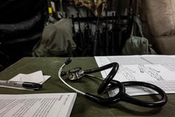 Force Health Protection team visits 512th Field Hospital at Vepriai Rocket Base during DEFENDER 2025 in Lithuania [Image 22 of 25]