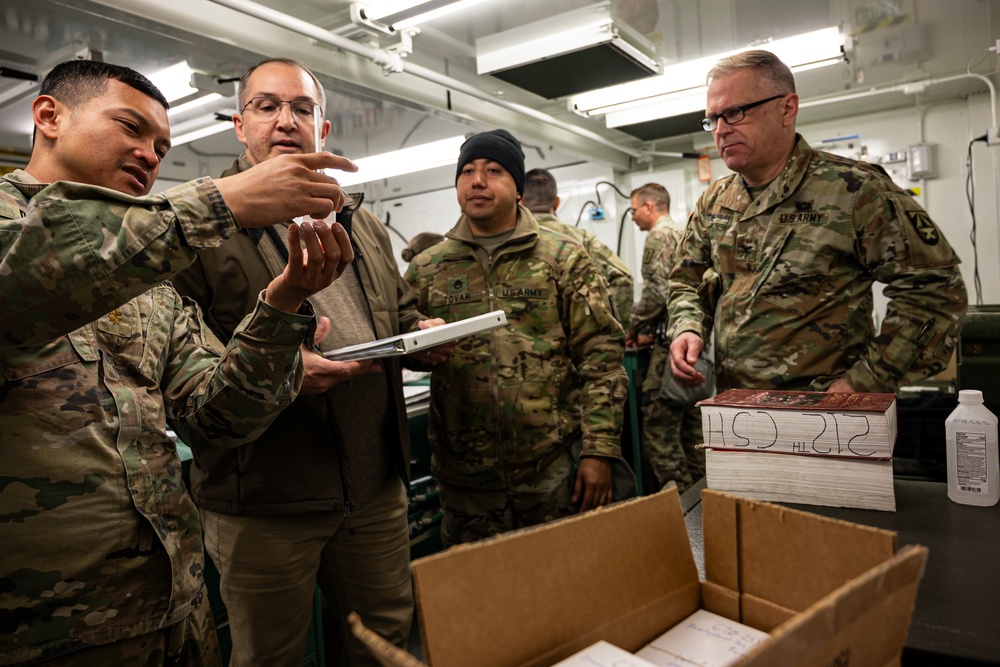 Force Health Protection team conducts site survey with 512th Field Hospital at Vepriai Rocket Base during DEFENDER 2025 in Lithuania