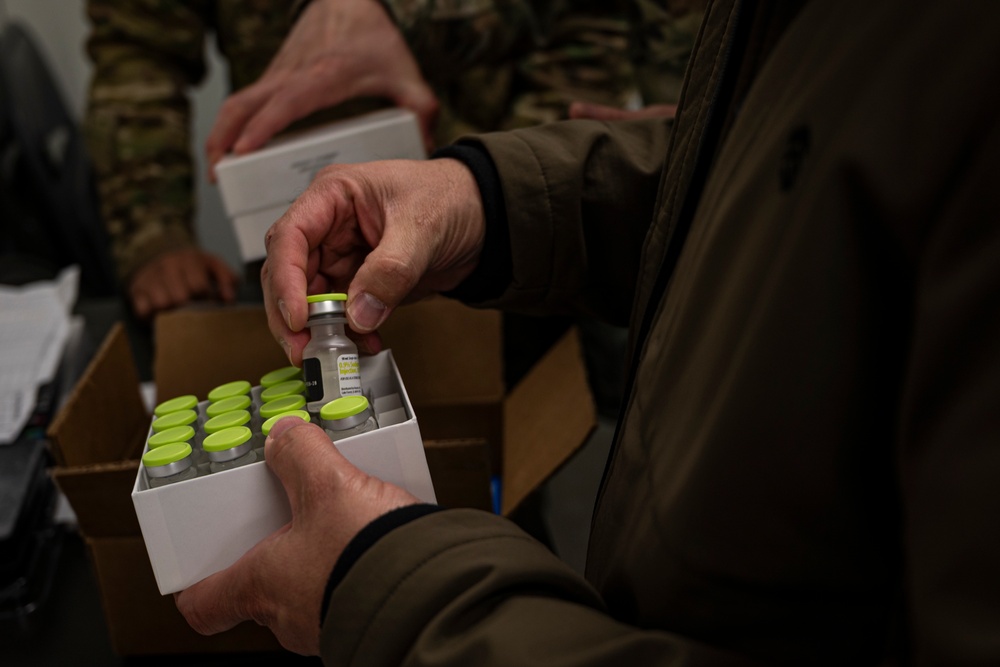 Force Health Protection team conducts site survey with 512th Field Hospital at Vepriai Rocket Base during DEFENDER 2025 in Lithuania