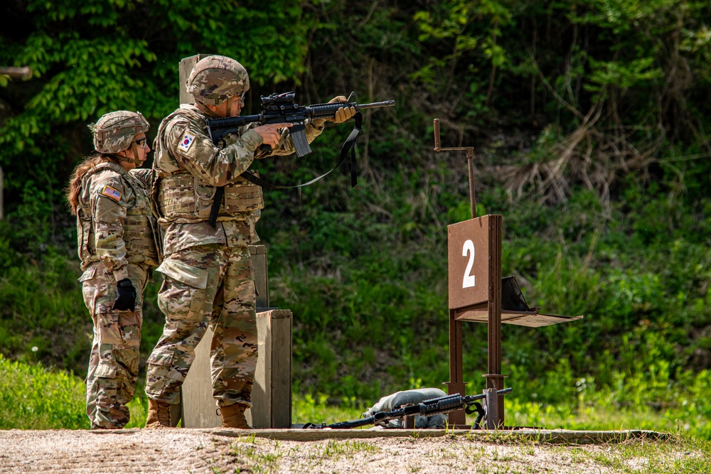 Soldiers at the range