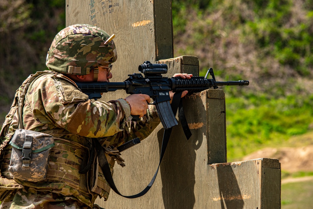 Soldiers at the range