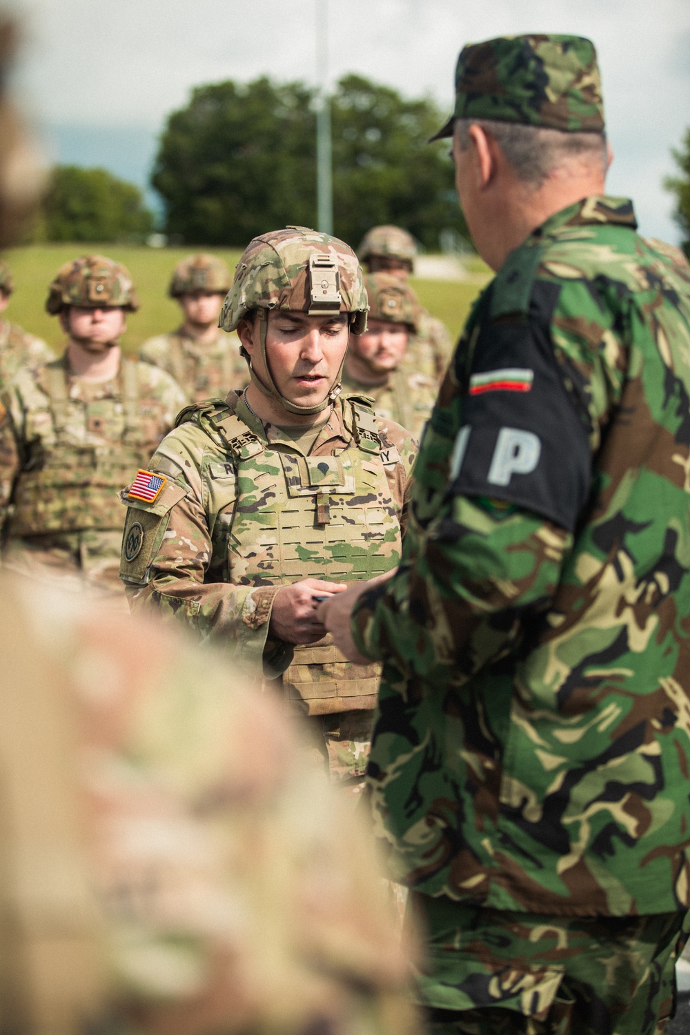 Beyond Horizon opening ceremony, 117th Military Police Battalion starts training