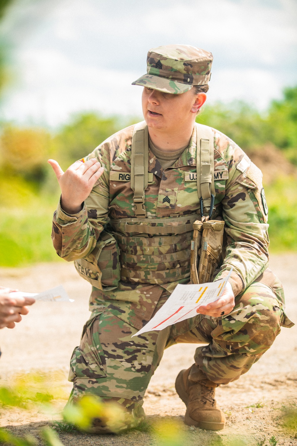 Beyond Horizon opening ceremony, 117th Military Police Battalion starts training