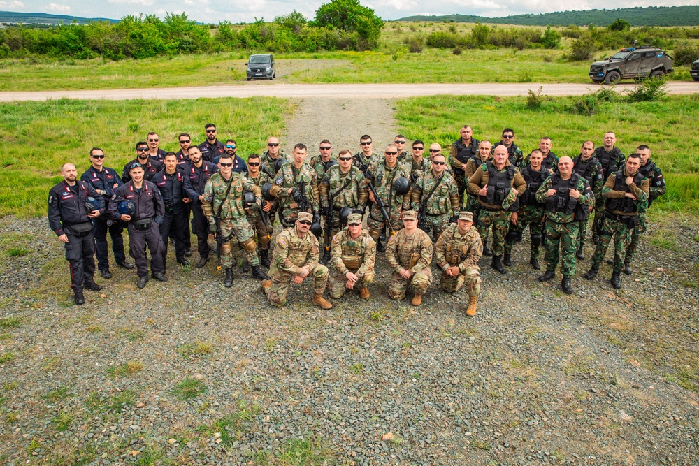 Beyond Horizon opening ceremony, 117th Military Police Battalion starts training