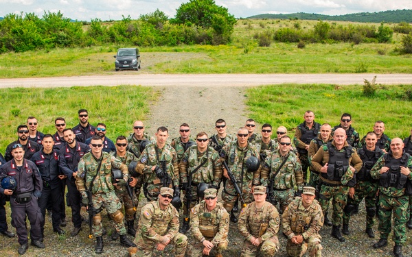 Beyond Horizon opening ceremony, 117th Military Police Battalion starts training