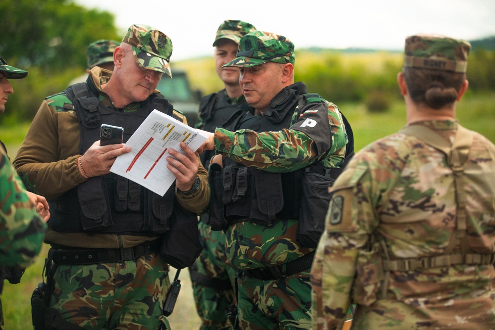 Beyond Horizon opening ceremony, 117th Military Police Battalion starts training