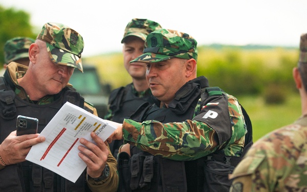 Beyond Horizon opening ceremony, 117th Military Police Battalion starts training