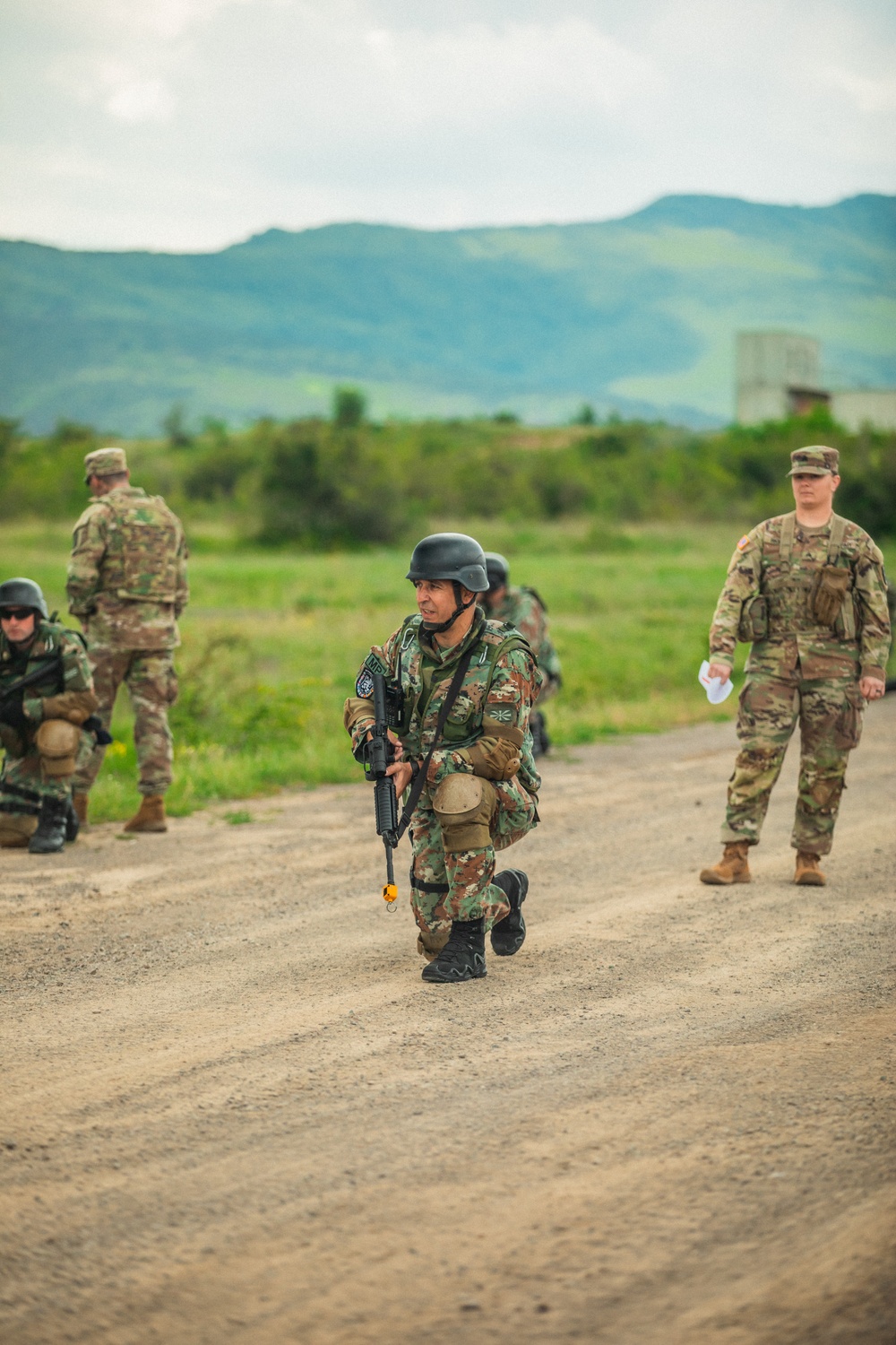 Beyond Horizon opening ceremony, 117th Military Police Battalion starts training