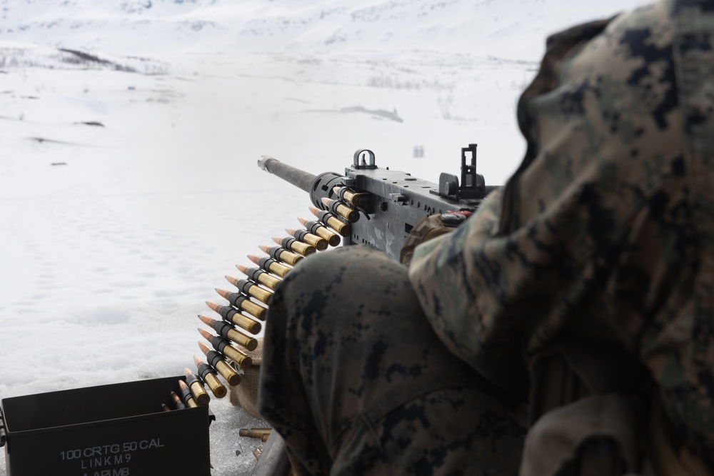 Swift Response 25 | U.S. Marines conduct Crew Served Weapons Range
