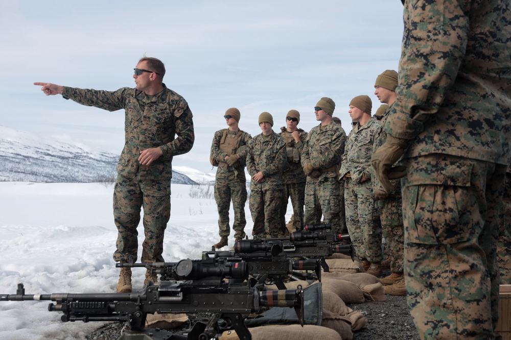 Swift Response 25 | U.S. Marines conduct Crew Served Weapons Range