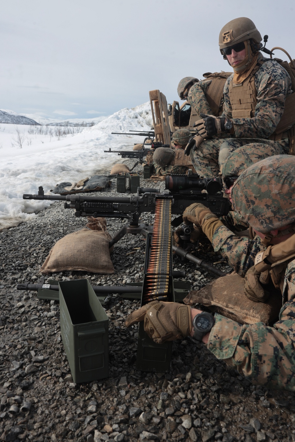 Swift Response 25 | U.S. Marines conduct Crew Served Weapons Range