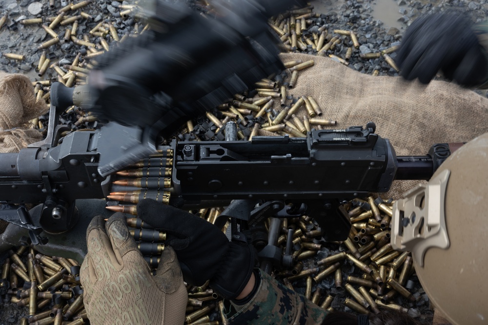 Swift Response 25 | U.S. Marines conduct Crew Served Weapons Range