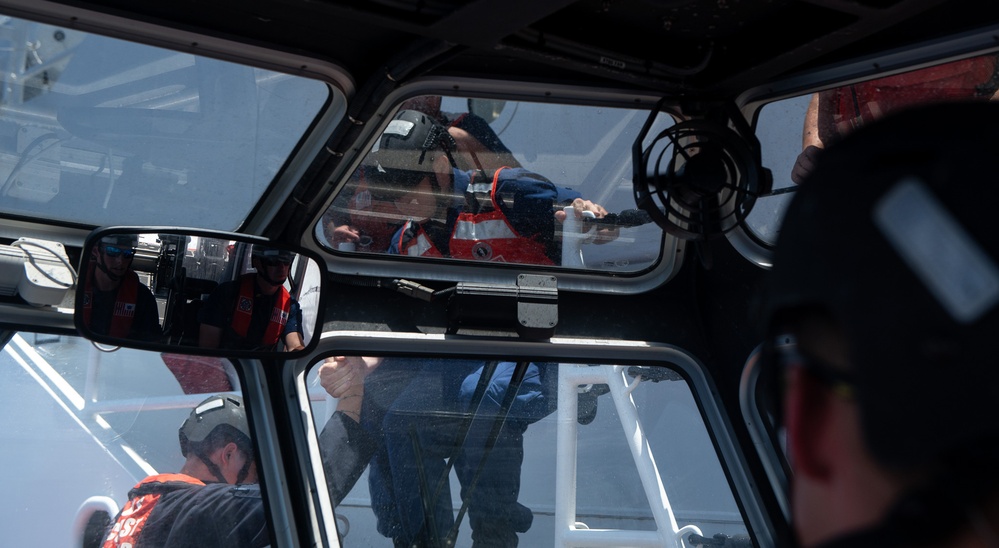 U.S. Coast Guard Cutter Stratton departs Guam for Indo-Pacific patrol