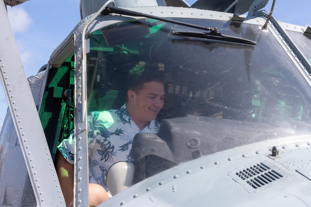Texas A&amp;M ROTC students visit MCAS Futenma