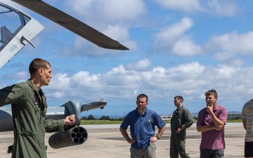Texas A&amp;M ROTC students visit MCAS Futenma