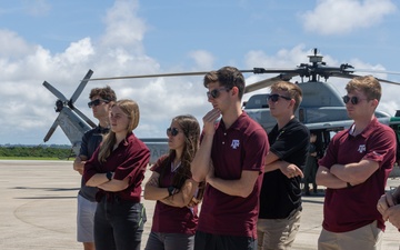 Texas A&amp;M ROTC students visit MCAS Futenma