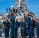 USS Benfold (DDG 65) holds a re-enlistment ceremony