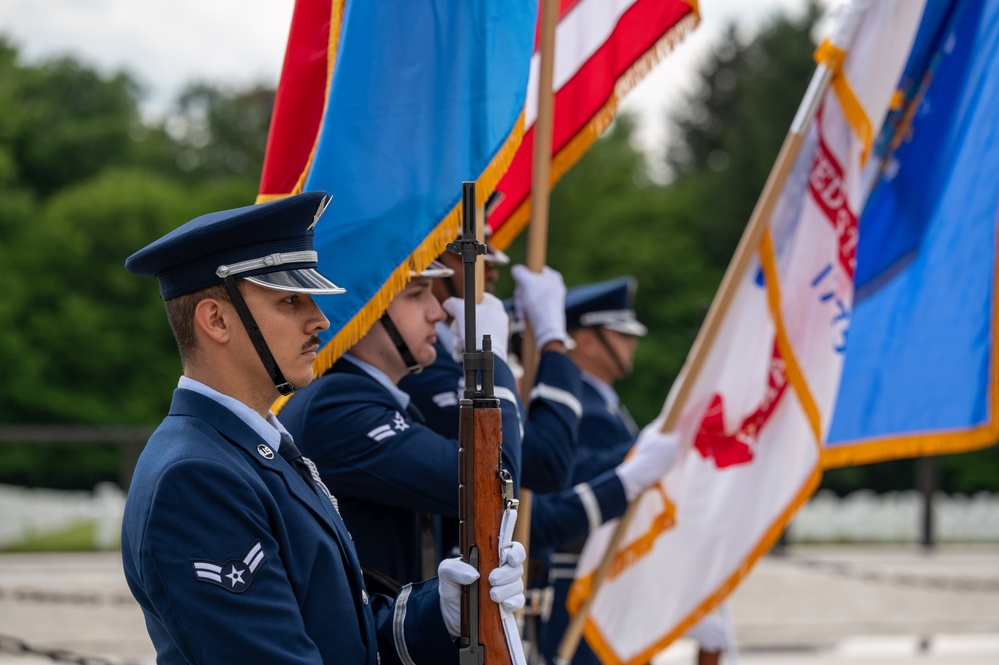 569th Force Police Squadron hosts the Victory Day for World War II celebration
