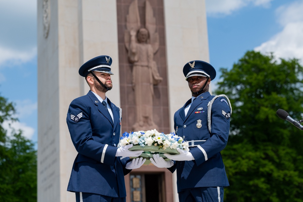569th Force Police Squadron hosts the Victory Day for World War II celebration