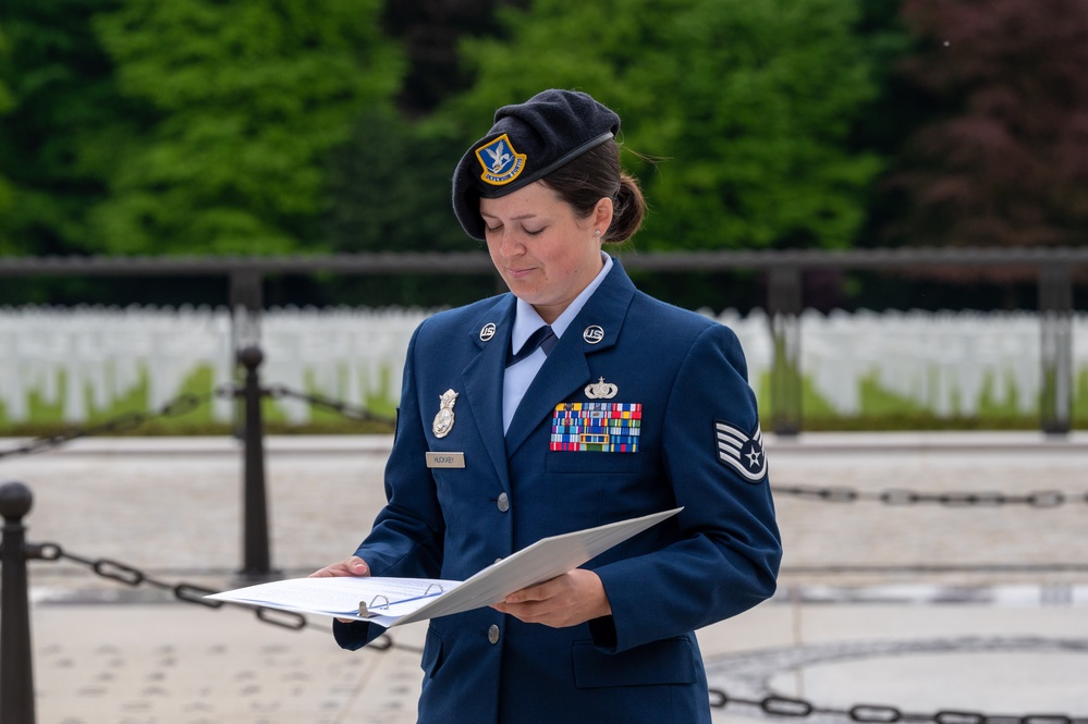 569th Force Police Squadron hosts the Victory Day for World War II celebration
