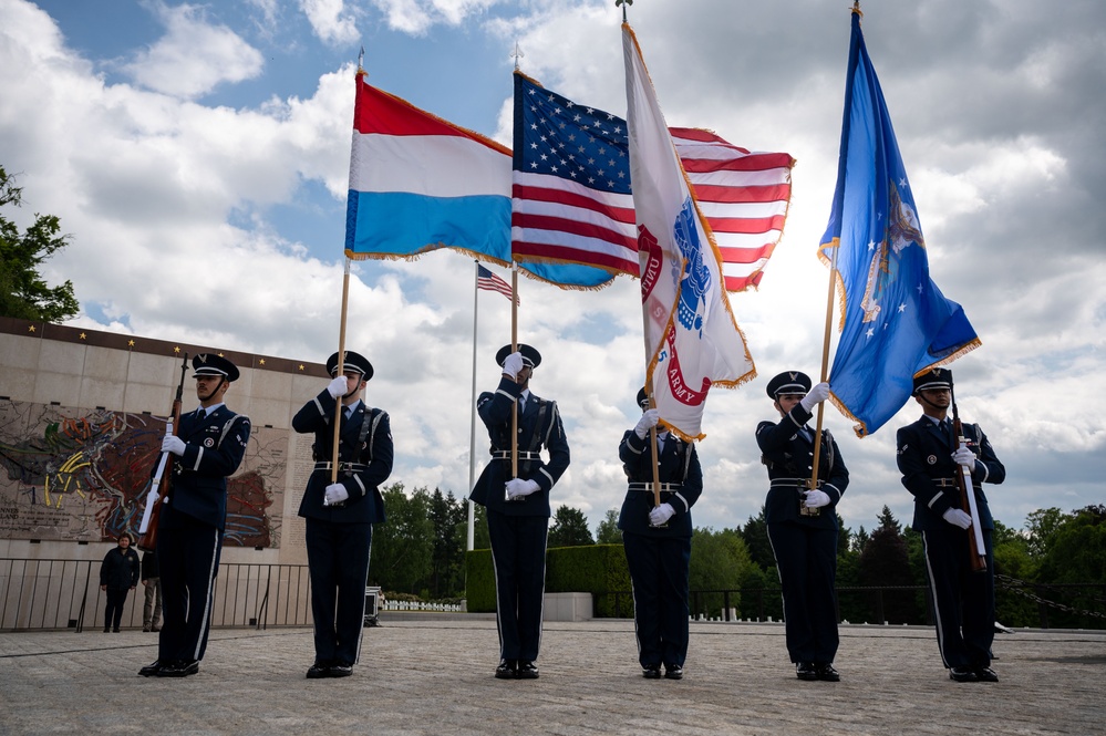 569th Force Police Squadron hosts the Victory Day for World War II celebration