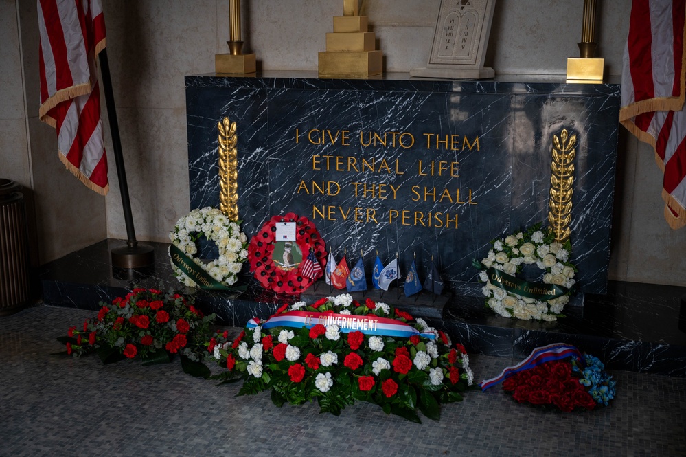 569th Force Police Squadron hosts the Victory Day for World War II celebration