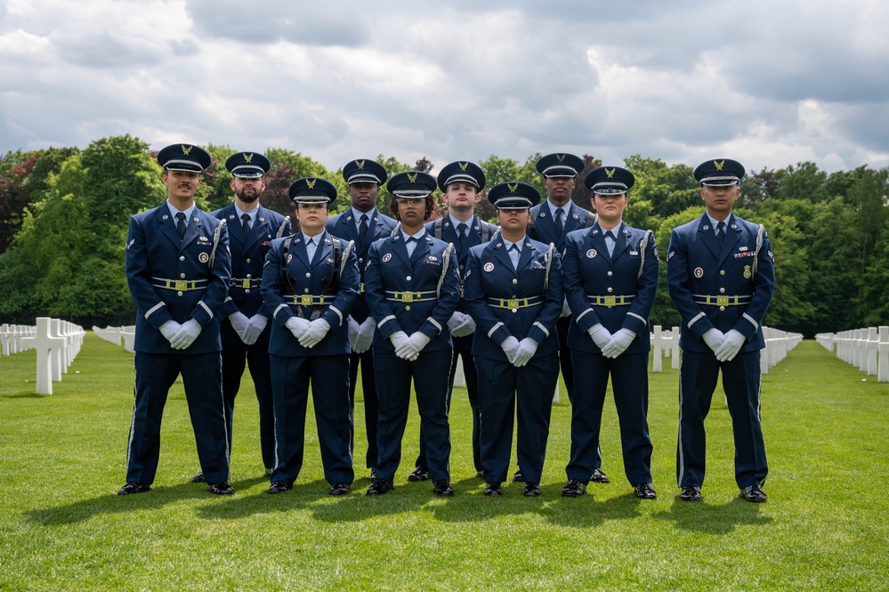 569th Force Police Squadron hosts the Victory Day for World War II celebration
